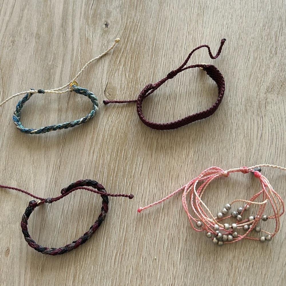Pura Vida Braided Bracelets Set